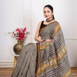 Maheshwari Silk Saree
