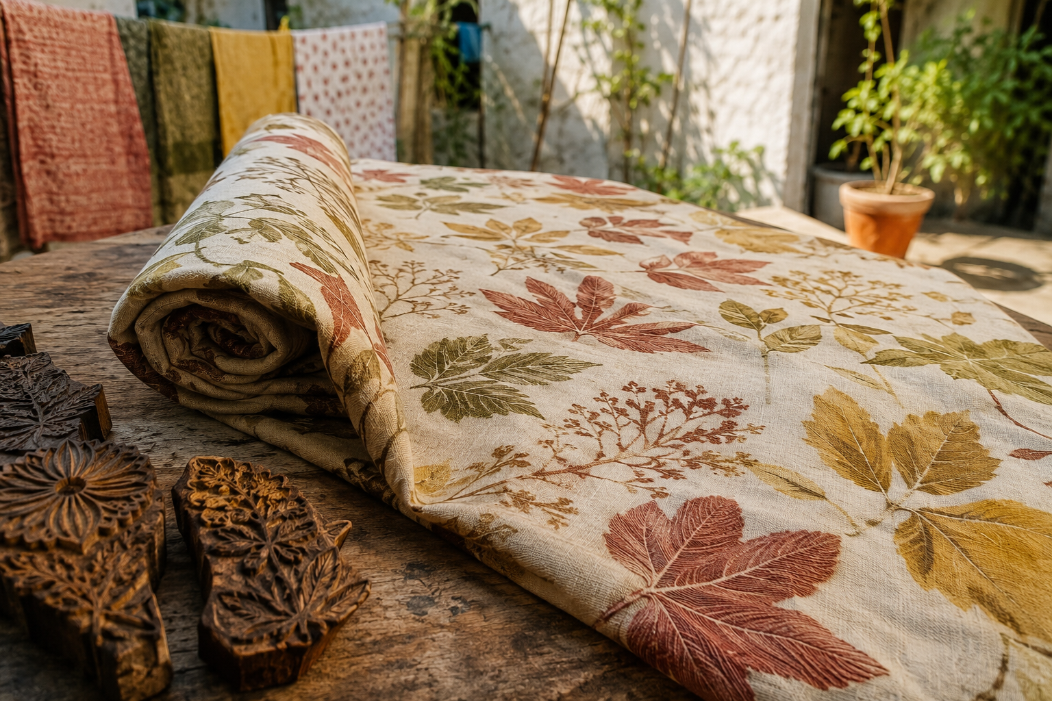 eco printing in Bagru
