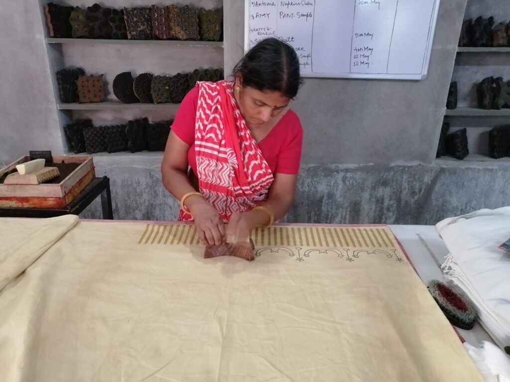 Natural dye printing