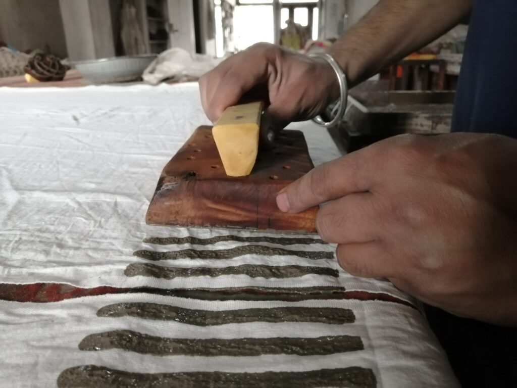 dabu printing process