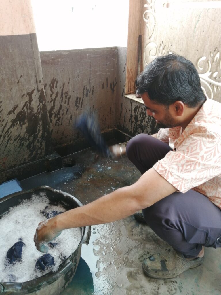 dabu printing process