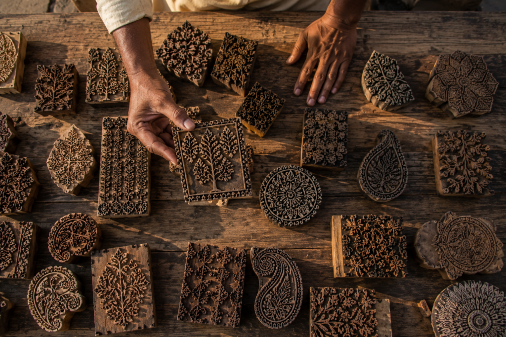 textile printing techniques