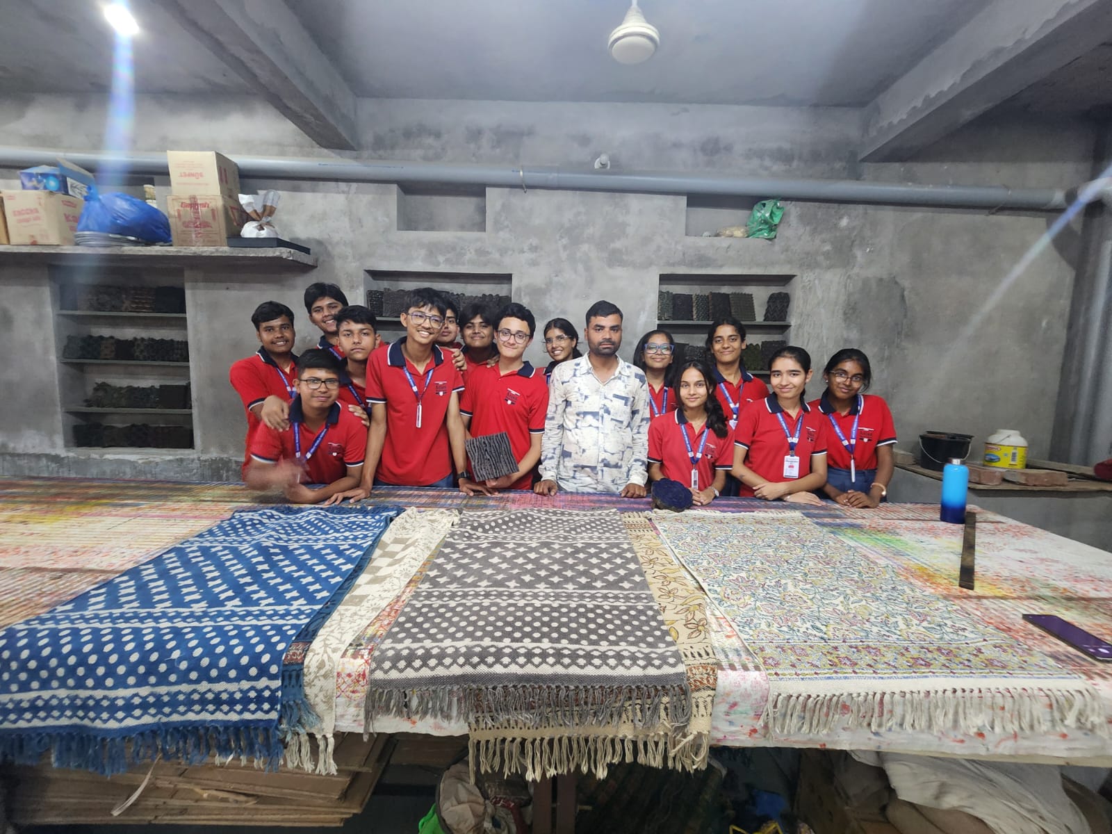 Free Block Printing Student Visit in Jaipur
