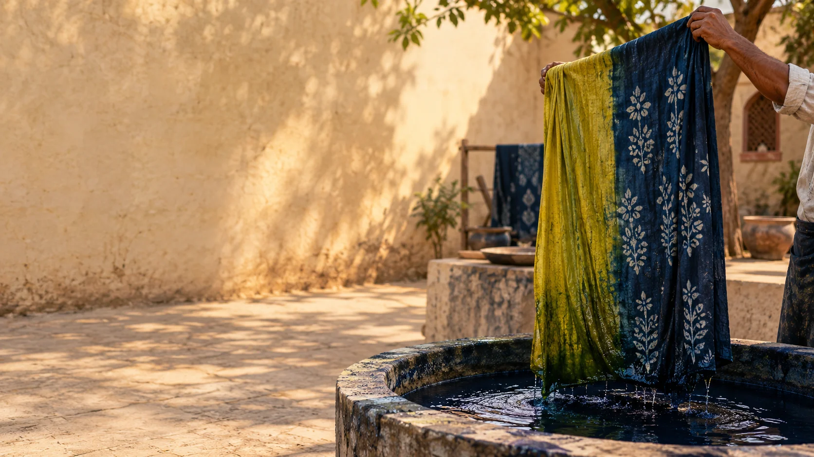 indigo dye